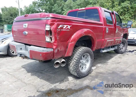 2015 Ford F-250 Lariat from USA, damaged, VIN 1FT7W2BT9FEC47870